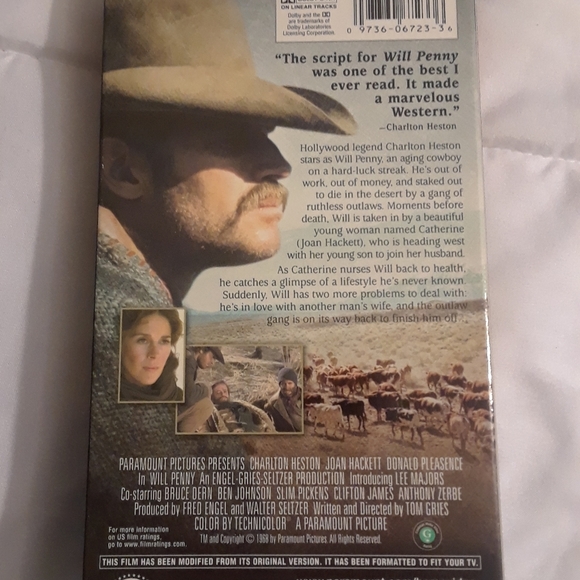 Will Penny paramount video VHS tape - Picture 3 of 7